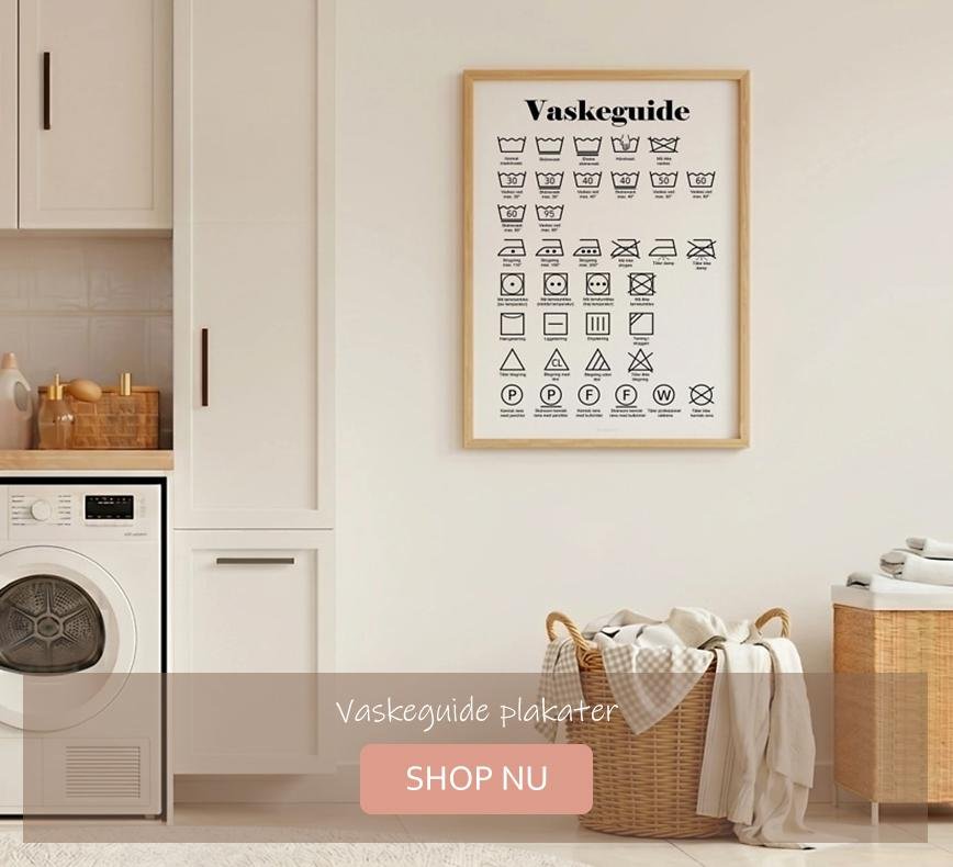 Vaskeguide plakater