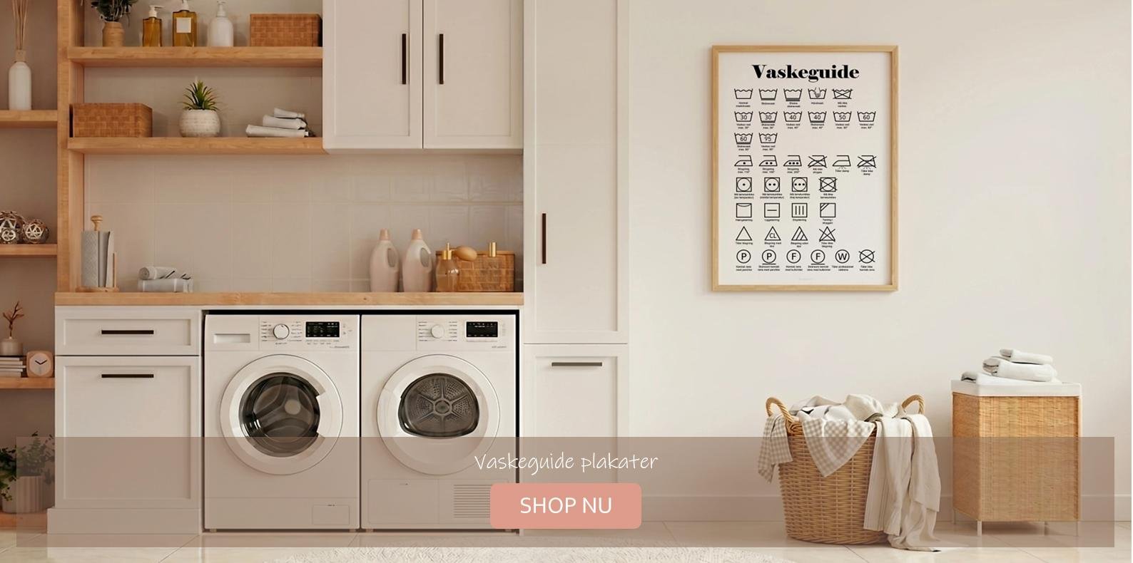 Vaskeguide plakater