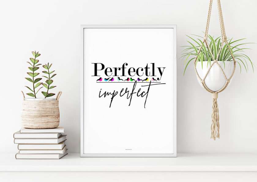 Perfectly imperfected - Birds plakat