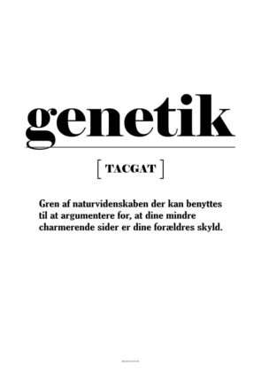Genetik definition