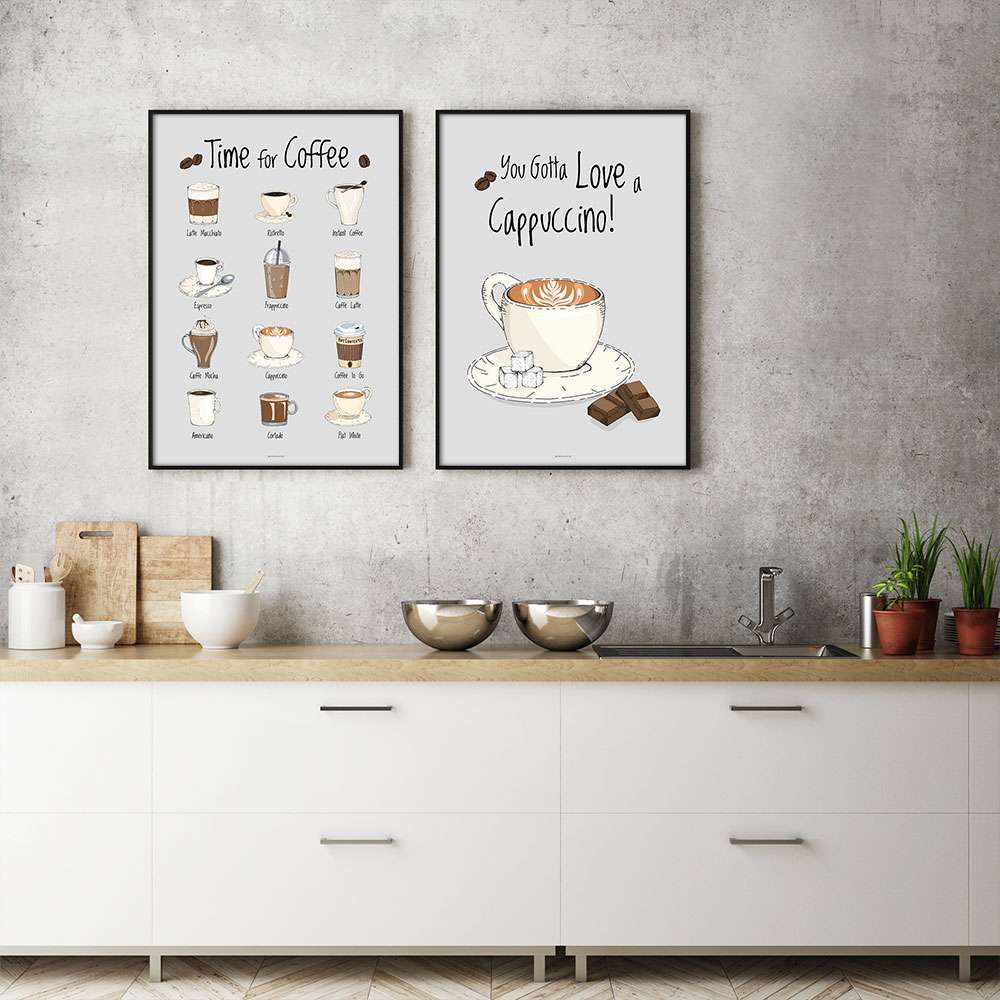 Køkken - Kaffeplakater