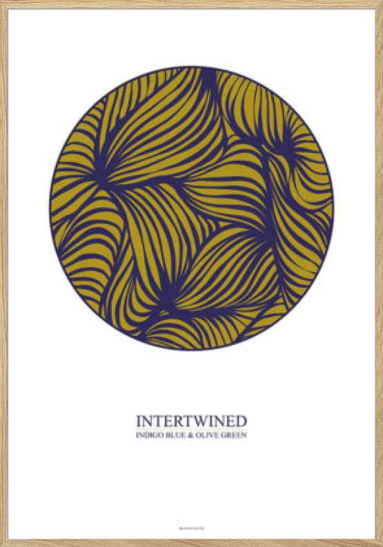 Kunstplakat - Intertwined
