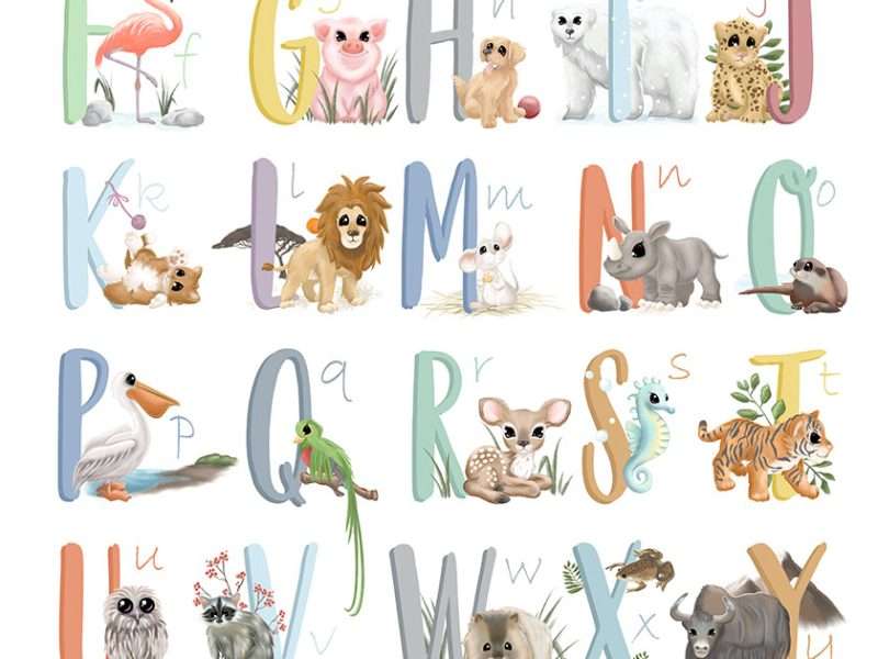 Guide: Gør det til en fest for børn at lære alfabetets bogstaver