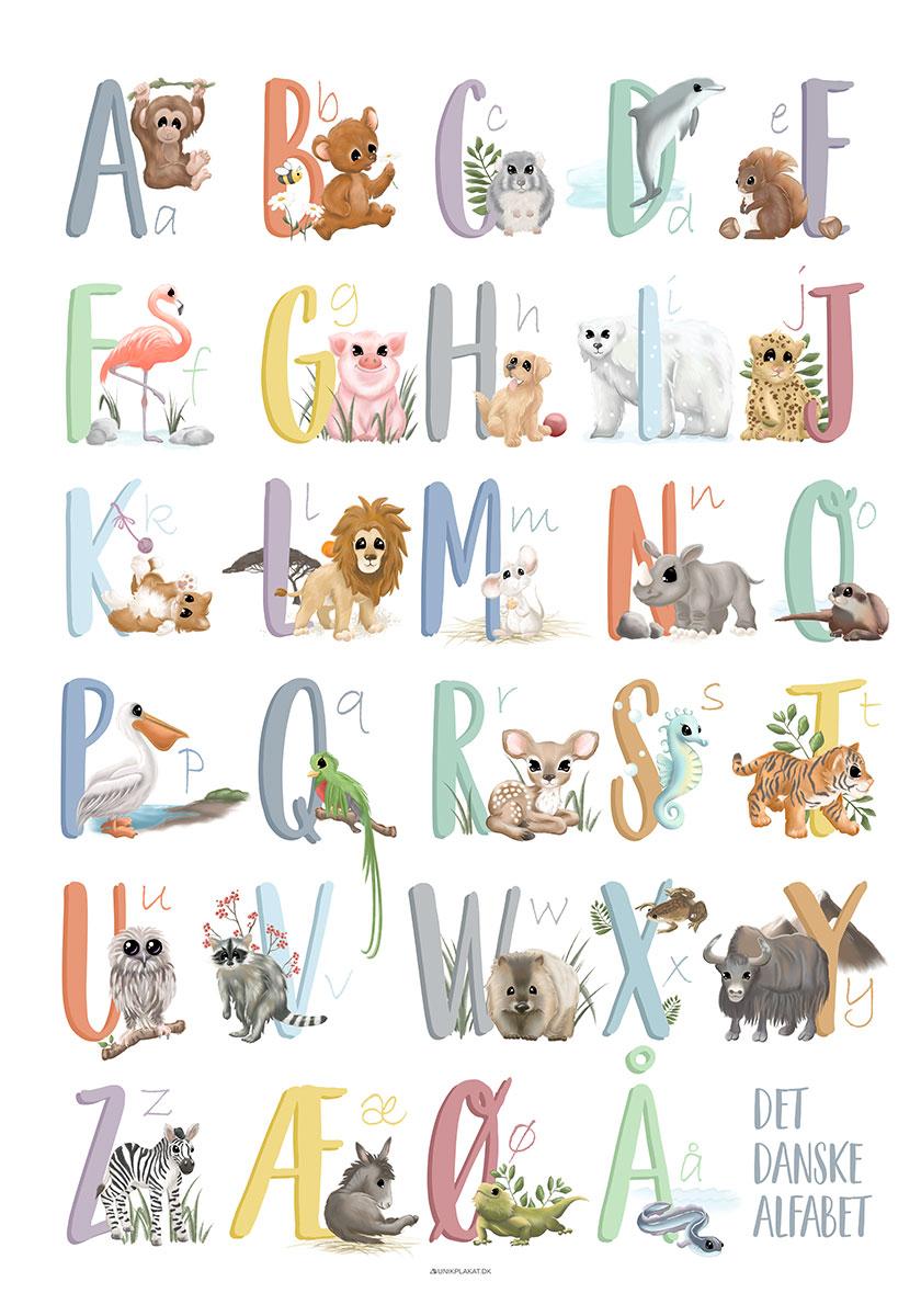 Guide: Gør det til fest børn at lære alfabetets bogstaver | Unik