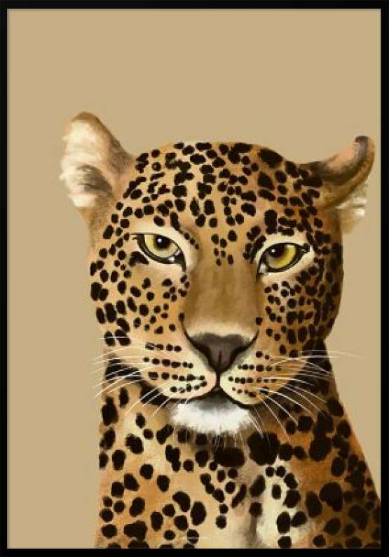 Leopard plakat