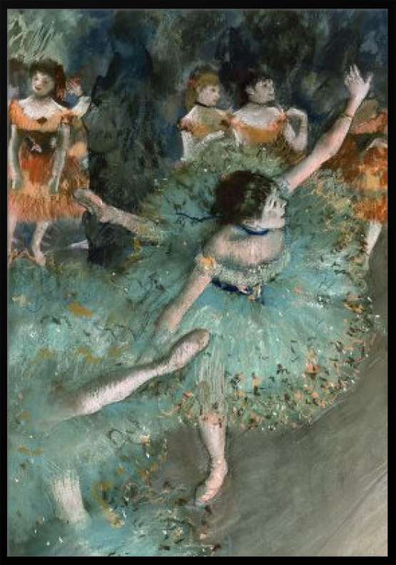 Edgar Degas plakat - Balancant Danseurs