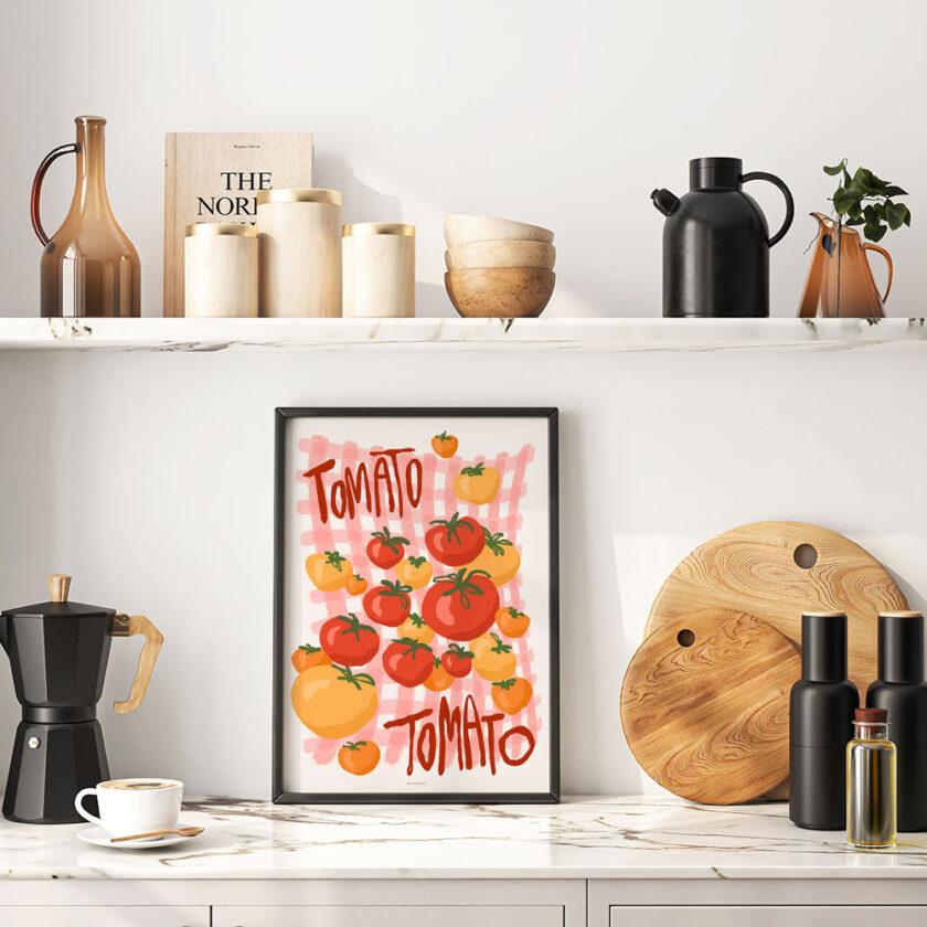 KÃ¸kkenplakat - Tomato-tomato