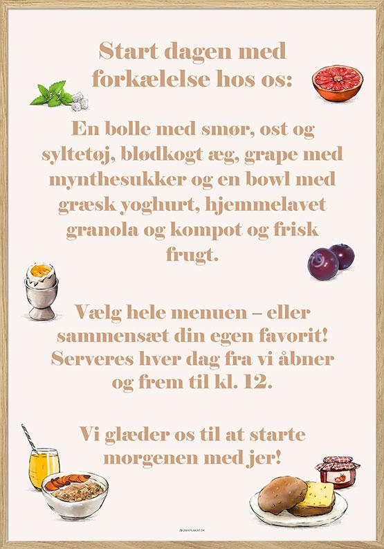 Bo - morgenmadsplakat