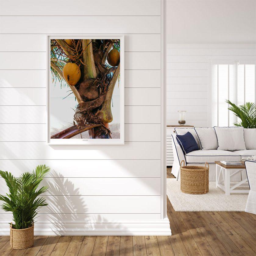 Plakat med palme