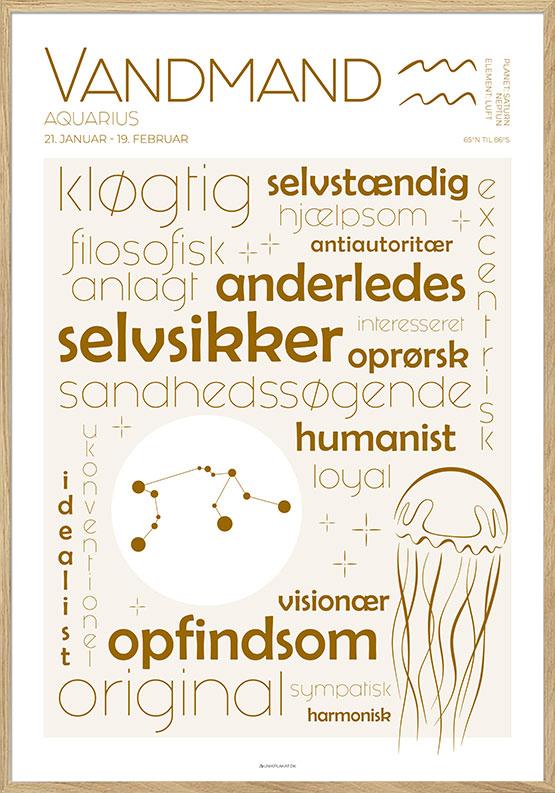 Stjernetegnplakat vandmanden