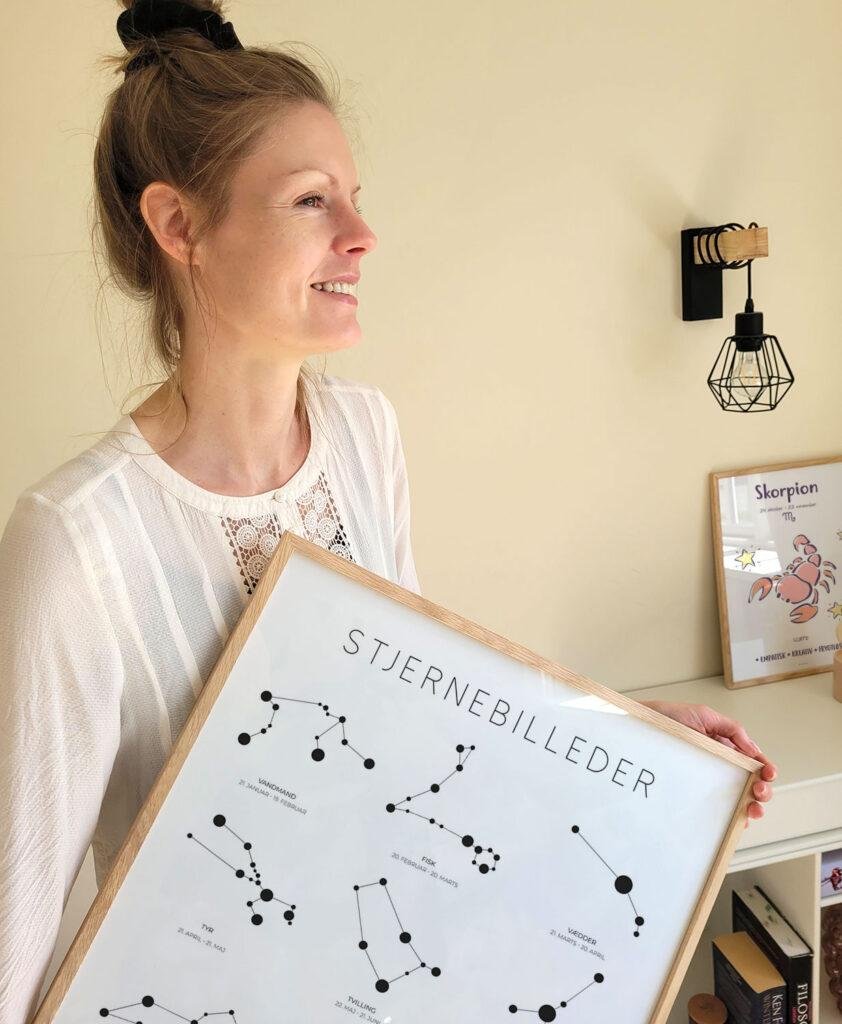 Plakat med stjernebilleder