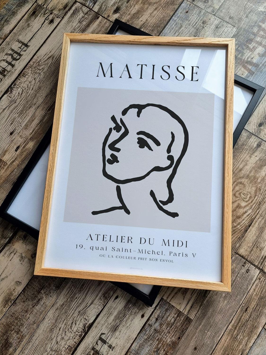 Matisse skitse - Woman's face