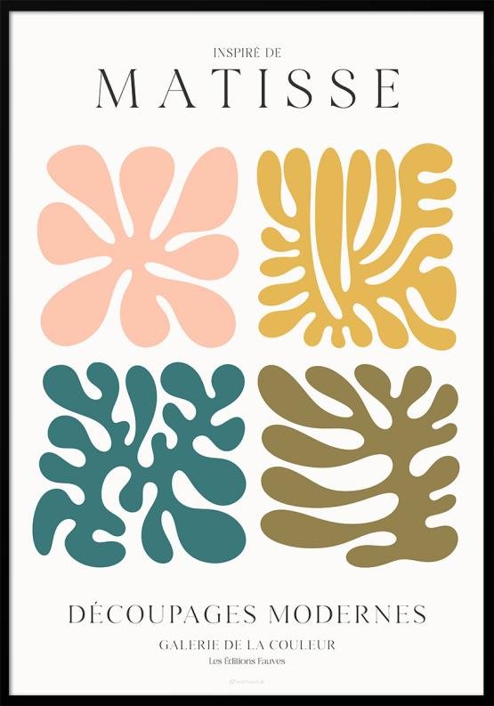 Matisse Plakat Decoupages Modernes