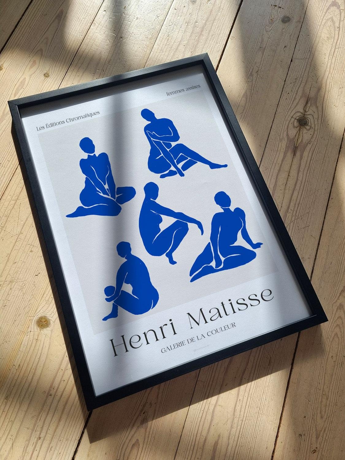 Matisse plakat blå - Femmes assises