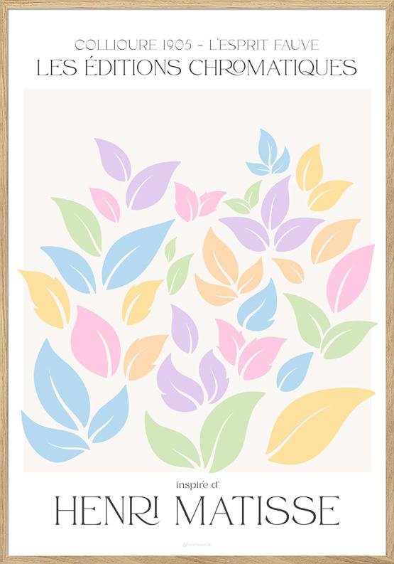 Matisse Plakat Pastel Leaves