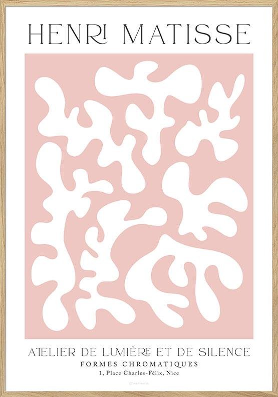 Matisse inspireret plakat - Formes chromatiques