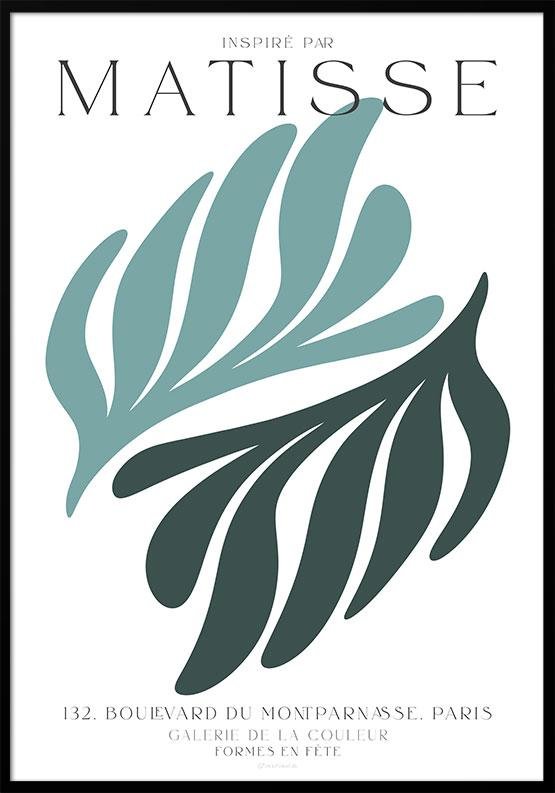 Matisse plakat - Formes en fÃªte