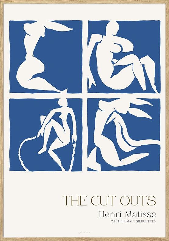 The Cut Outs (female silhuettes) - inspired by Matisse
