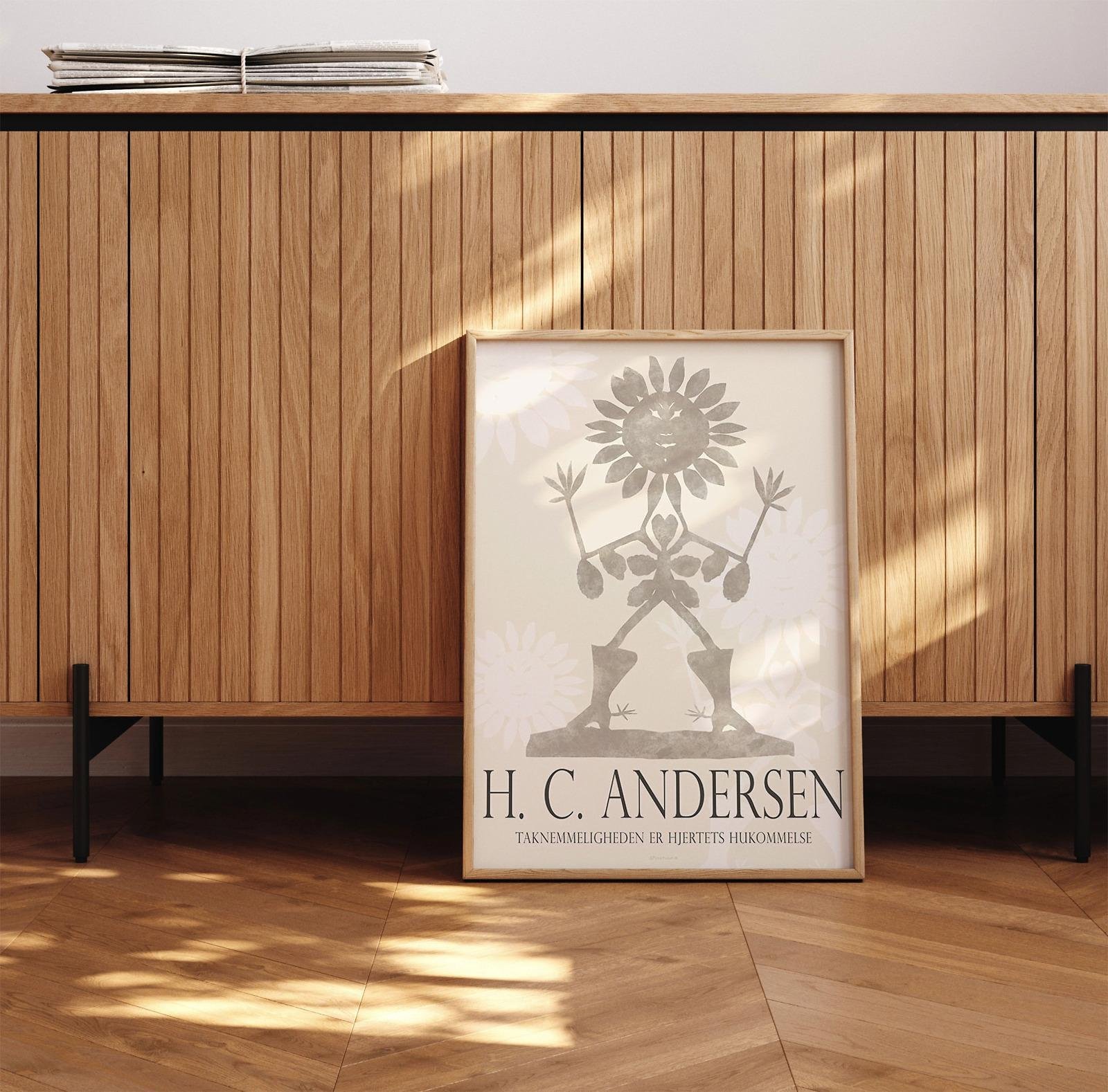H. C. Andersen plakat – Solsikken