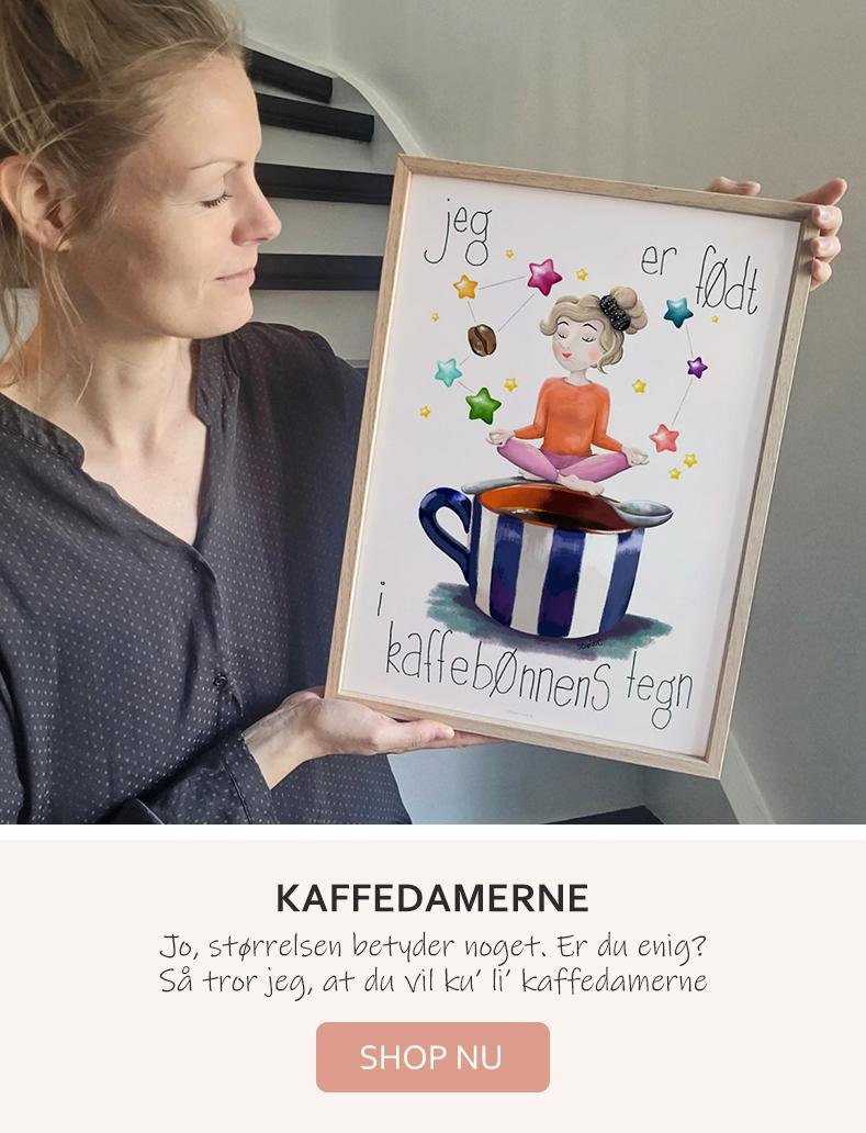 Kaffedamer plakater