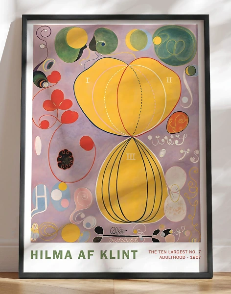 Hilma Af Klint - The Ten Largest no. 7 - Adulthood
