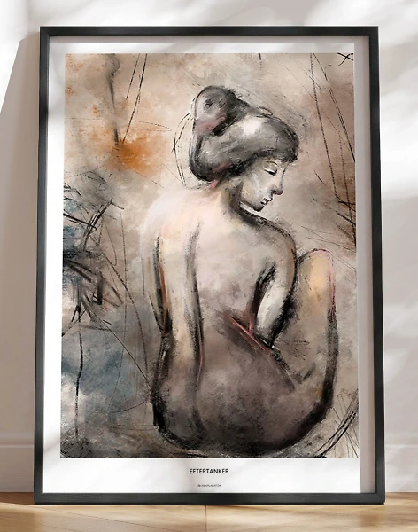 Kunstplakat - Eftertanker