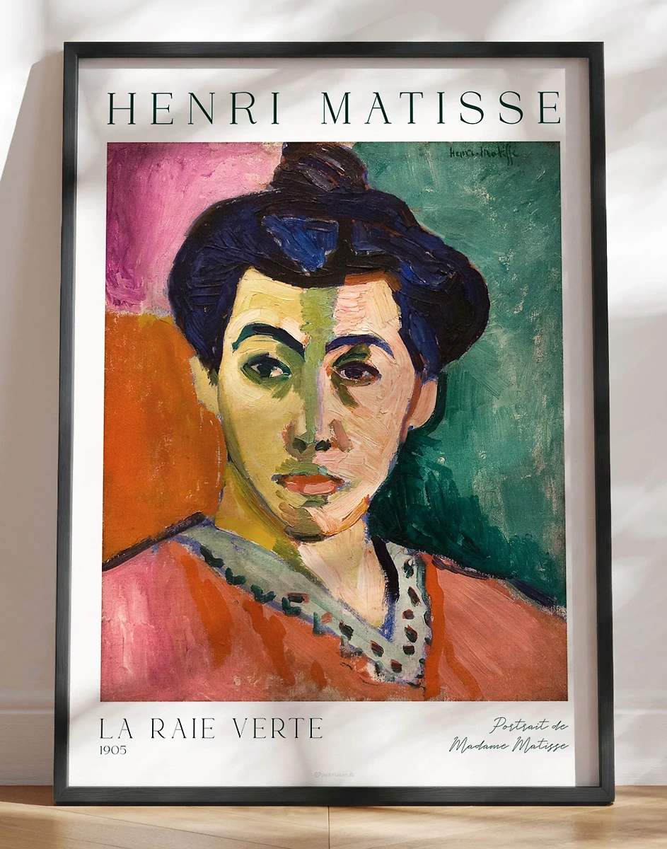 La Raie Verte (Portrait de Madame Matisse) - Henri Matisse plakat