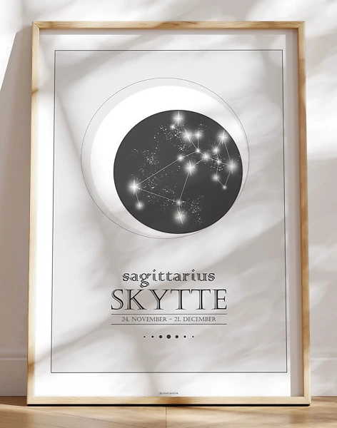 Stjernetegnplakat skytte