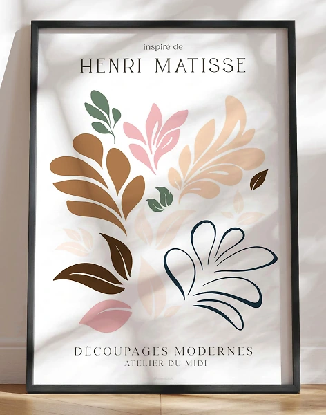 Henri Matisse plakat - Atelier du Midi
