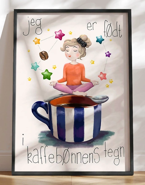 Kaffeplakat - I bønnens tegn