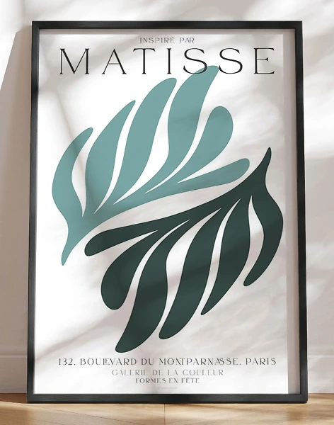 Matisse plakat - Formes en fête