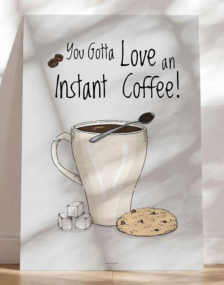 Kaffeplakat - Instant