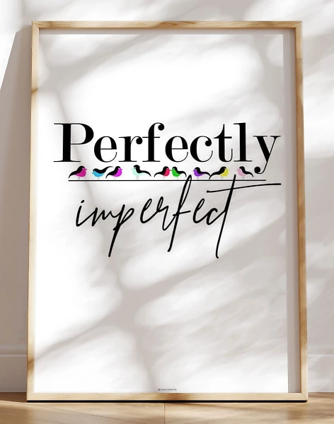 Perfectly imperfect - Birds plakat