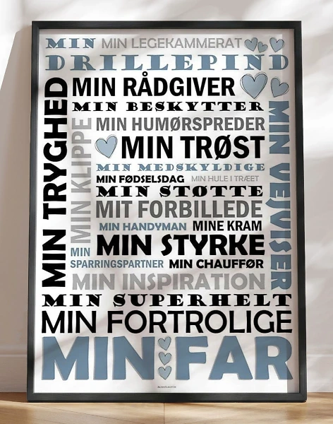 Fars dag plakat