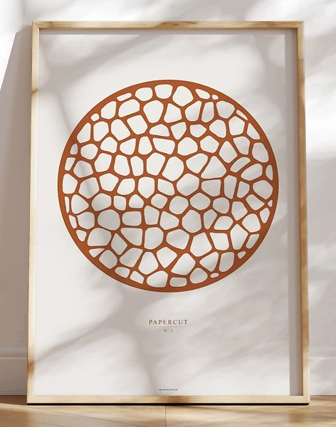 Papercut plakat no. 1