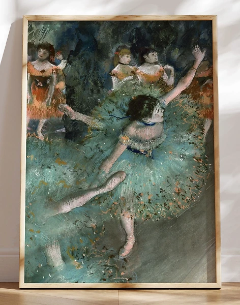 Edgar Degas - Balançant danseurs