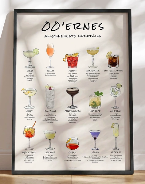 15 magiske millennium cocktails - Din væghængte mixology fra 00'erne
