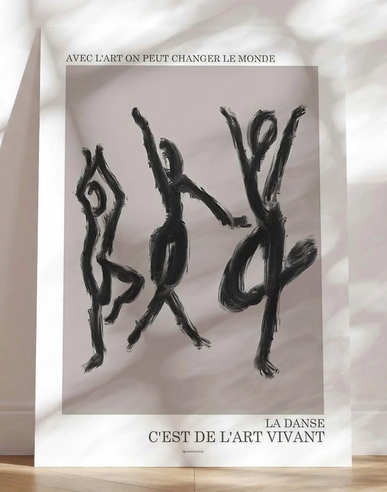 Kunstplakat - Dansekunsten