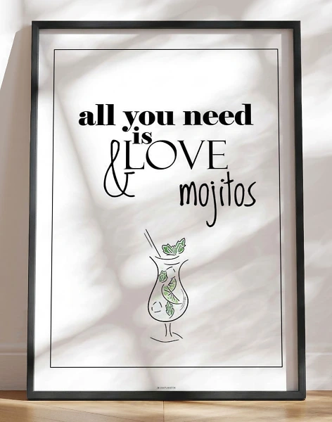 Drinks plakat - Mojito