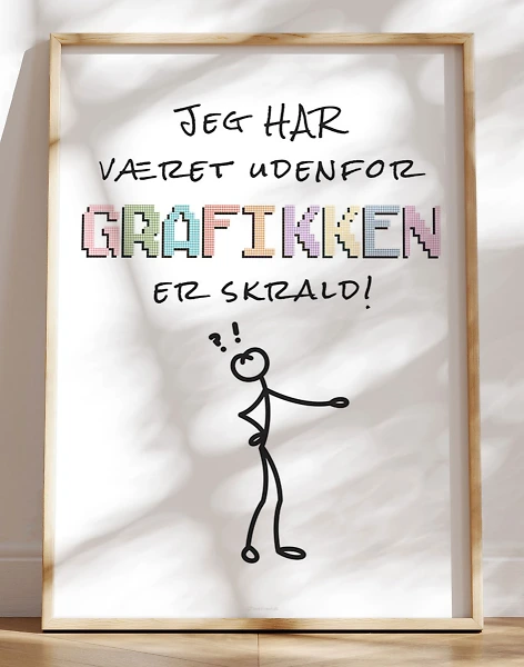 Gamer plakat - Grafikken