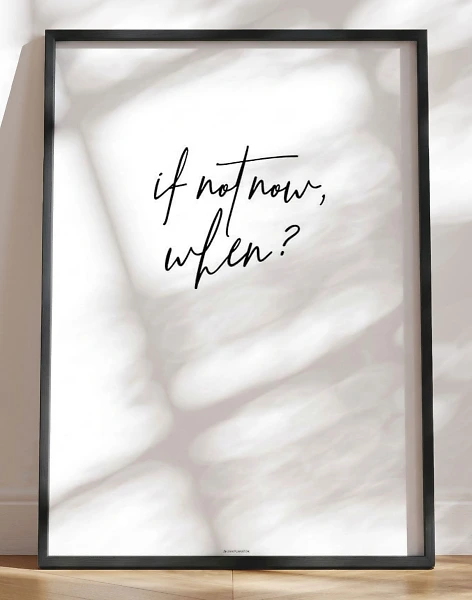 If not now plakat