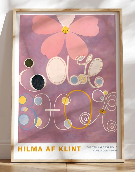Hilma Af Klint - The Ten Largest no. 5 - Adulthood