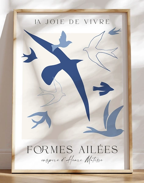 Matisse og fuglene - Formes ailées