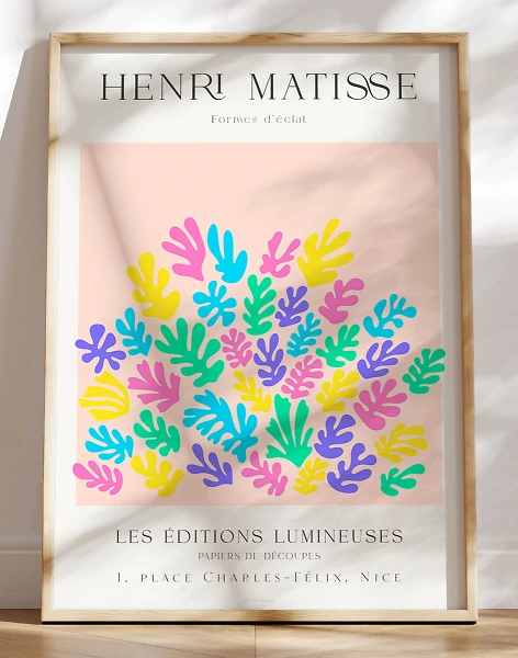 Matisse plakat - Formes de corail (flere farver)