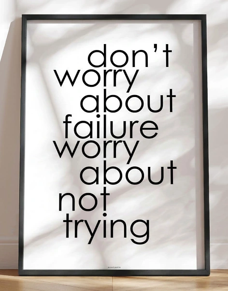 Don't worry about plakat
