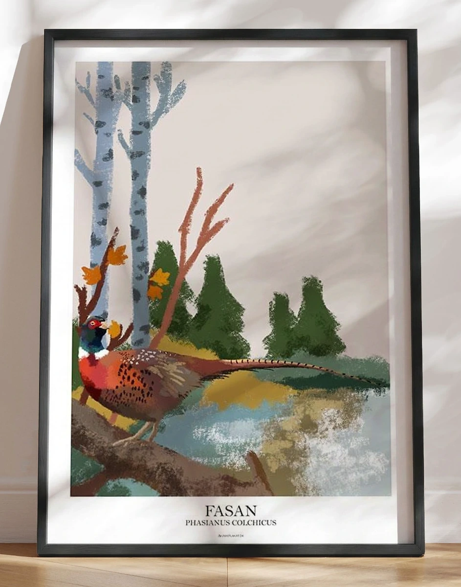 Plakat - Fasan kultegning