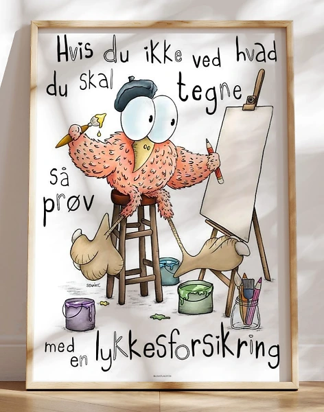 Det fiffige næb - Lykkesforsikring