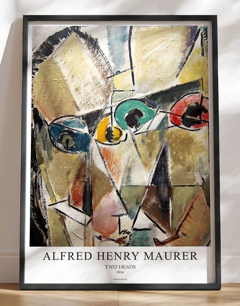 Alfred Henry Maurer - Two Heads