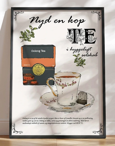 Te plakat - oolong te