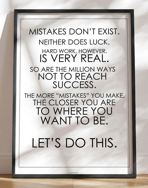 Mistakes plakat